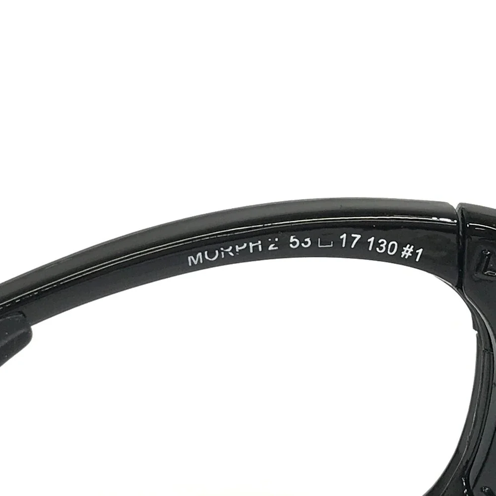Rec Specs Athletic Goggles Frames MORPHEUS II #1 Polished Black Gold 53-17-130